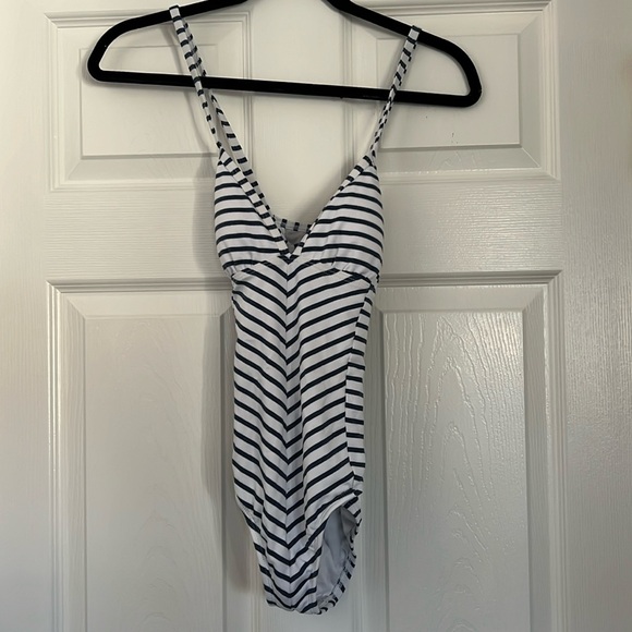 NWT Splendid Chambray One Piece Swimsuit - Picture 3 of 5
